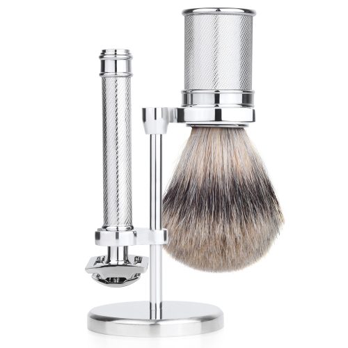 traditional shaving set badger